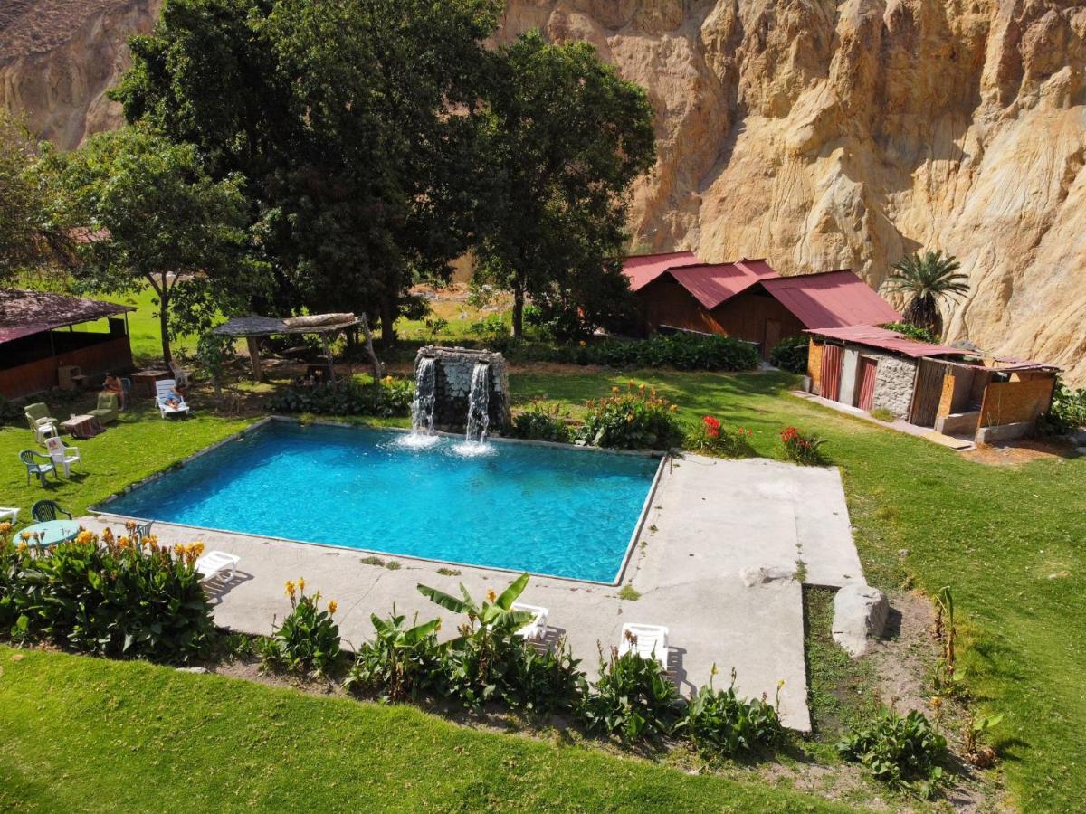 Oasis Paraiso Ecolodge Cabanaconde Exterior foto